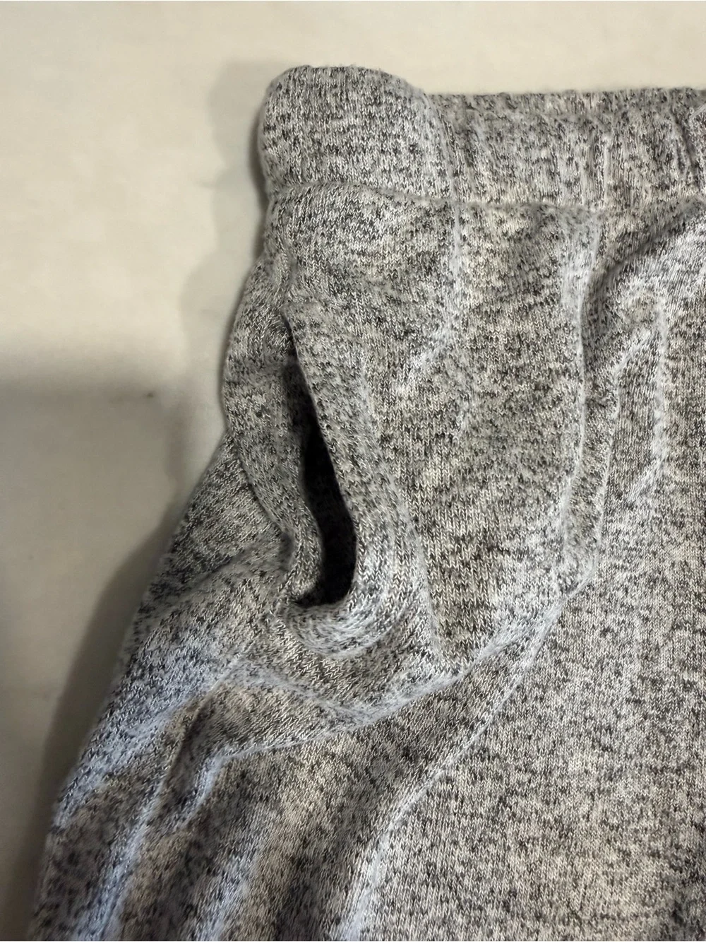 GAP Kids Heather Gray Marled Sweatshirt & Jogger Set
